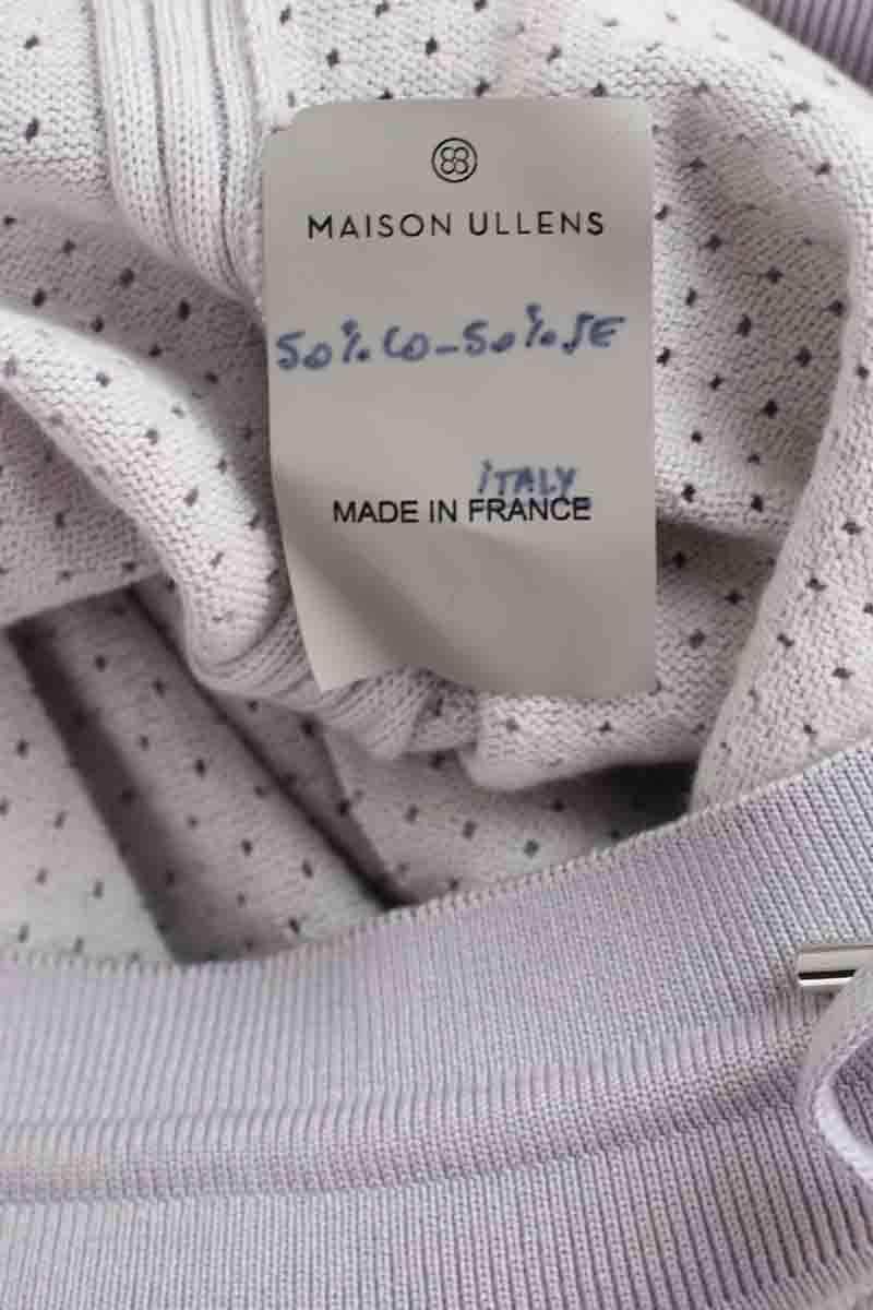 Pantalon Maison Ullens Bleu en Coton
