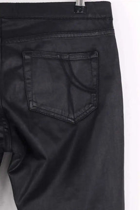Pantalon Maje Noir en Coton