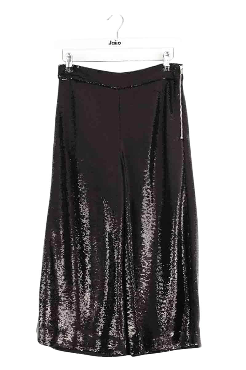 Pantalon Maje Party Noir en Synthétique, taille M - Seconde Main