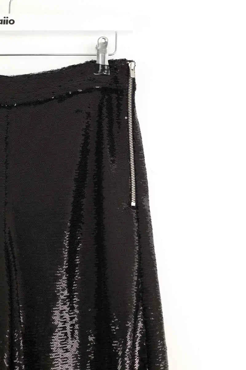 Pantalon Maje Party Noir en Synthétique