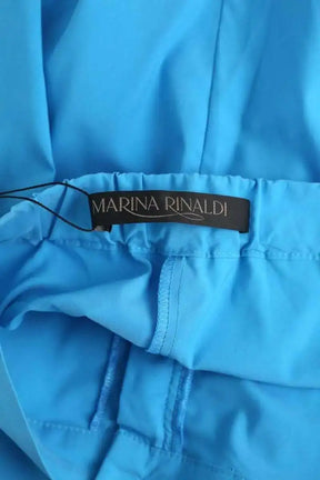 Pantalon Marina Rinaldi Bleu en Coton