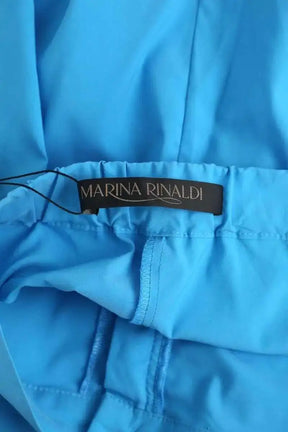 Pantalon Marina Rinaldi Bleu en Coton