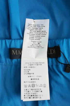 Pantalon Marina Rinaldi Bleu en Coton