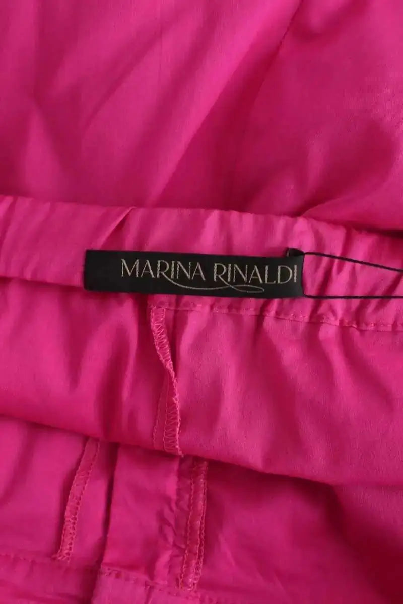 Pantalon Marina Rinaldi Rose en Coton