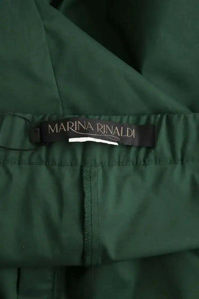 Pantalon Marina Rinaldi Vert en Coton