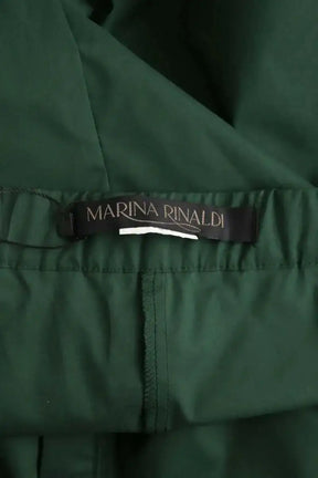 Pantalon Marina Rinaldi Vert en Coton