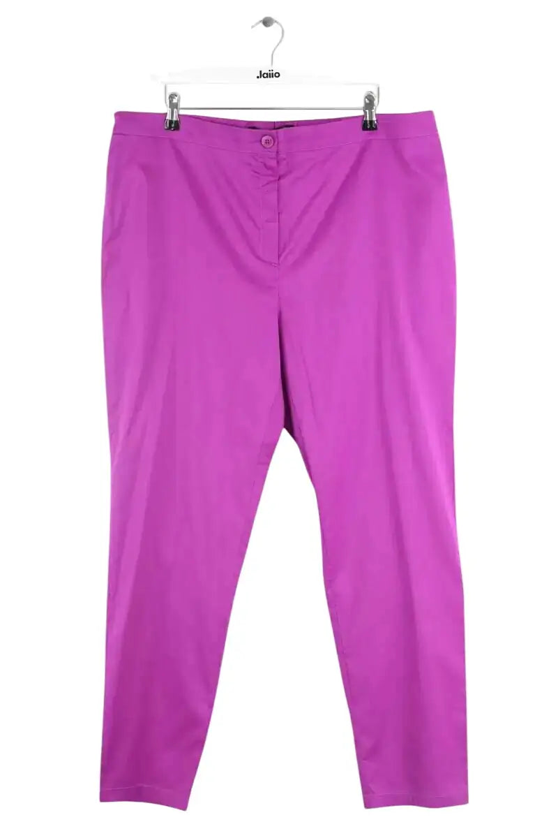 Pantalon Marina Rinaldi Violet en Coton, taille XXXL - Seconde Main