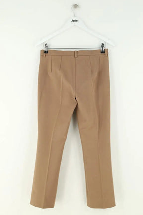 Pantalon Max Mara Marron en Coton