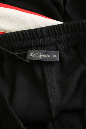 Pantalon Mes Demoiselles Noir en Polyester
