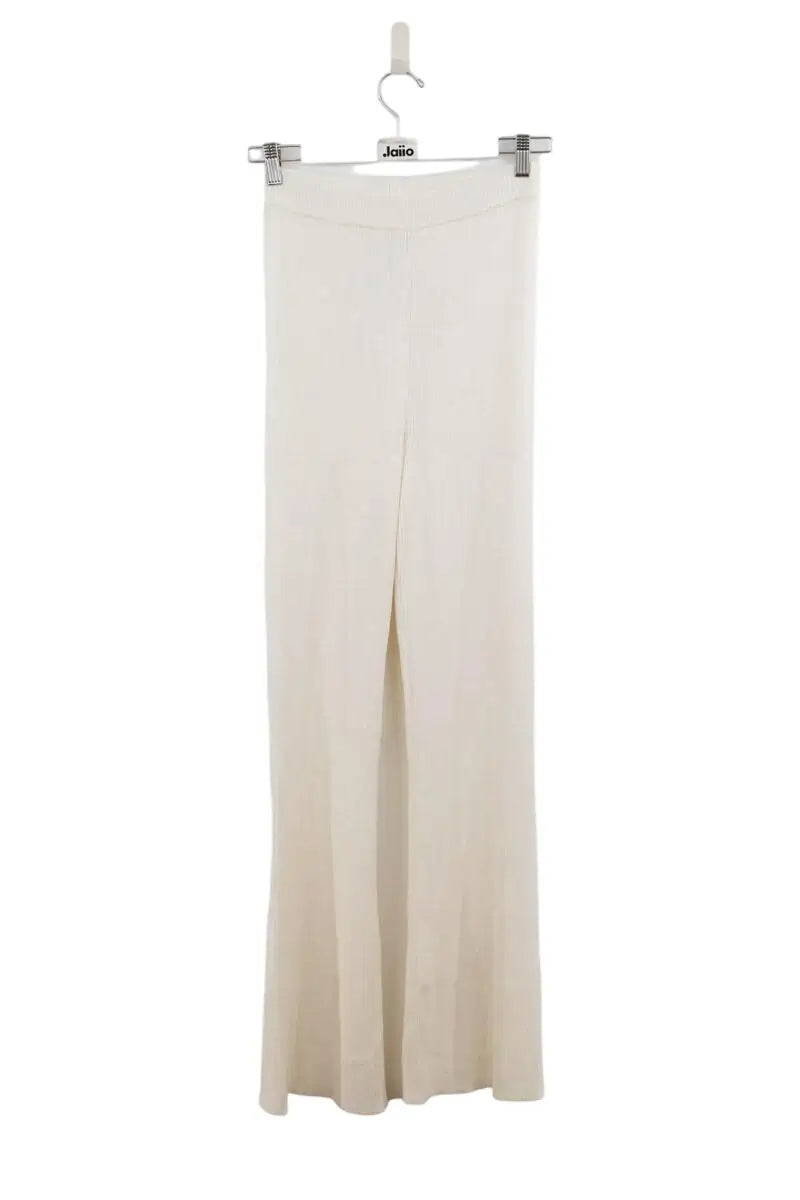 Pantalon Other Brand Blanc en Polyester, taille M - Seconde Main