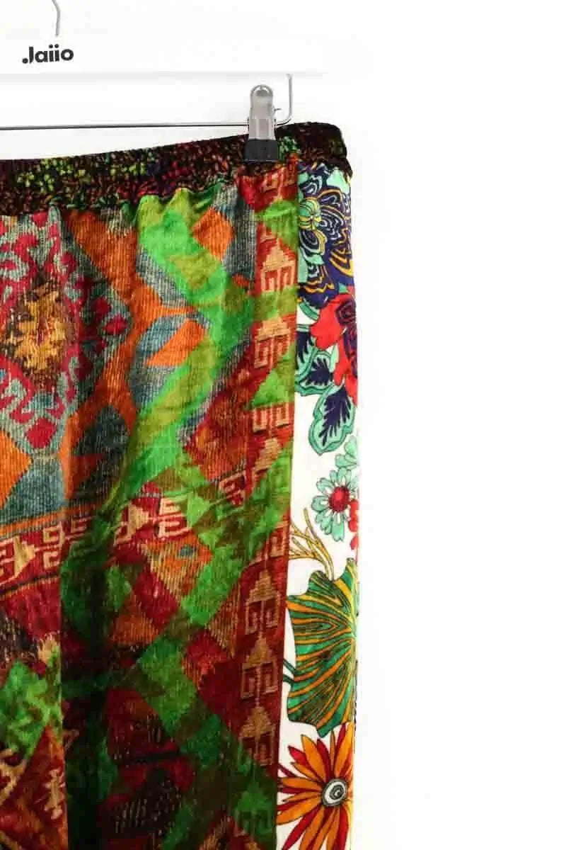 Pantalon Pierre-Louis Mascia Multicolore en Velours