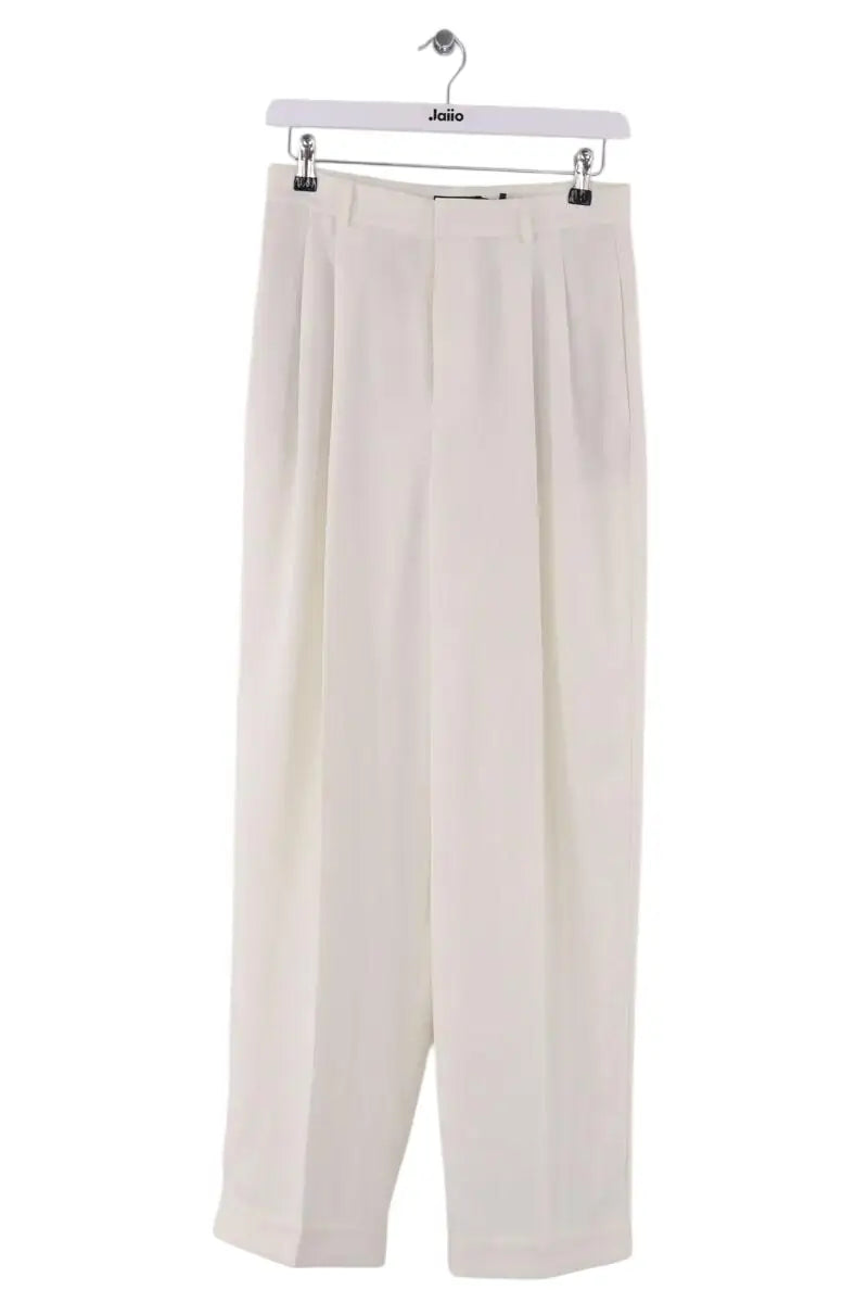 Pantalon Ralph Lauren Blanc en Synthétique, taille M - Seconde Main