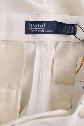 Pantalon Ralph Lauren Blanc en Synthétique
