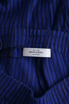 Pantalon Roseanna Bleu en Viscose