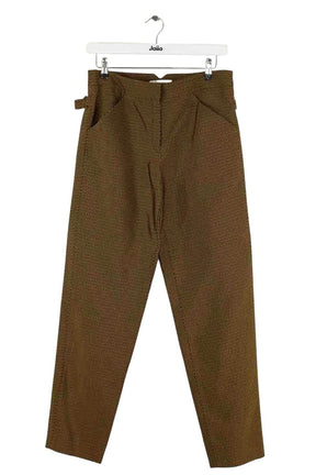 Pantalon Roseanna Doré en Synthétique, taille S - Seconde Main