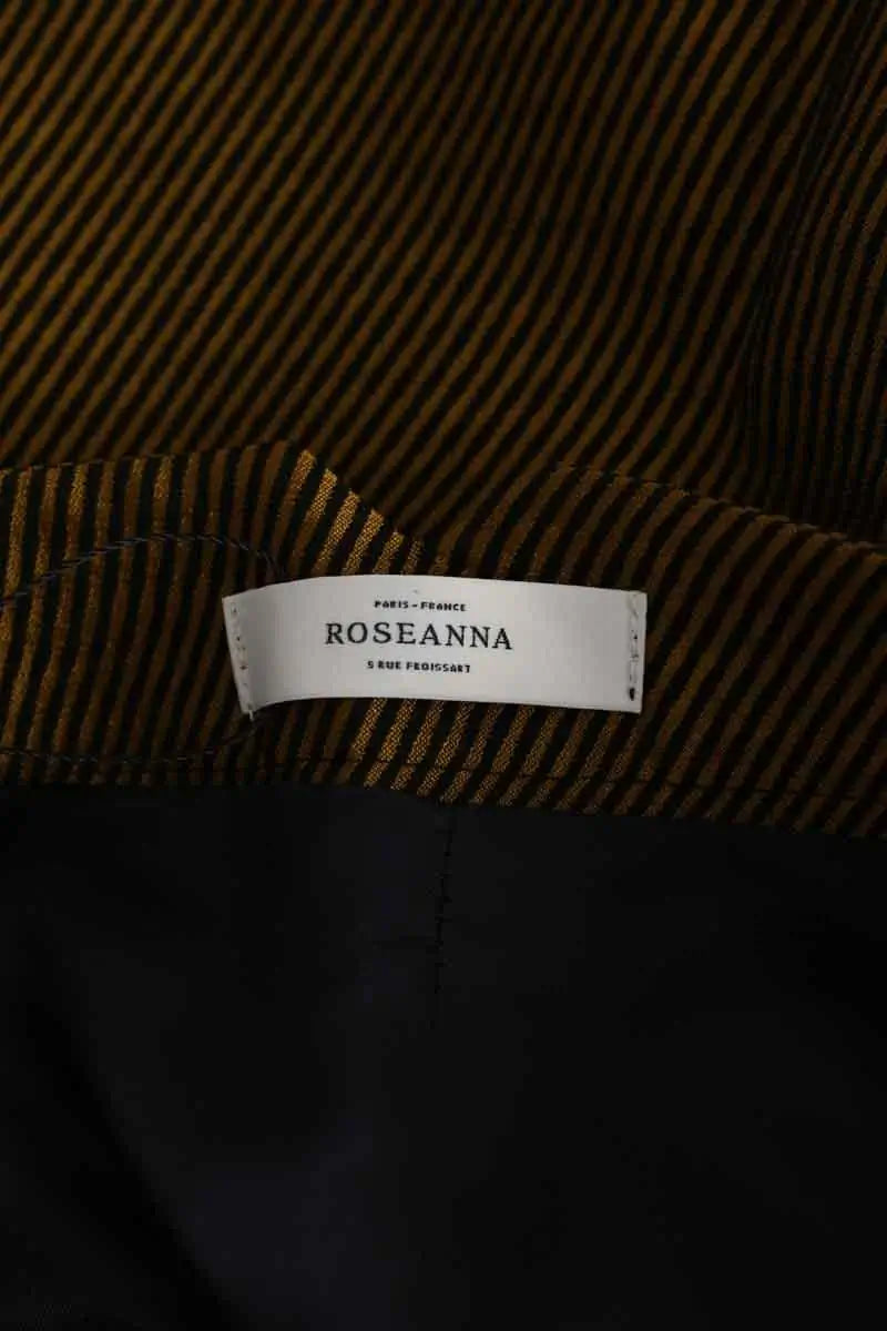 Pantalon Roseanna Doré en Synthétique
