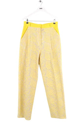 Pantalon Sakina Jaune en Coton, taille XL - Seconde Main