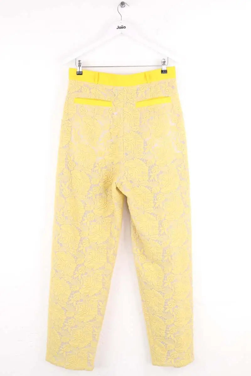 Pantalon Sakina Jaune en Coton