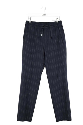 Pantalon Sandro Marine en Laine, taille M - Seconde Main