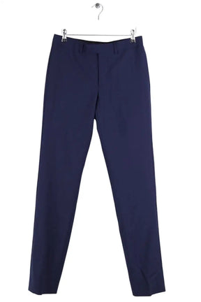 Pantalon Sandro Marine en Laine, taille S - Seconde Main