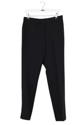 Pantalon Sandro Noir en Laine, taille S - Seconde Main