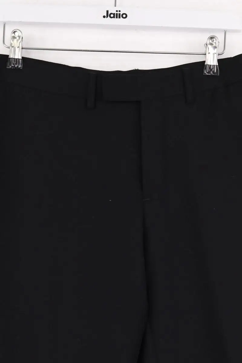 Pantalon Sandro Noir en Laine