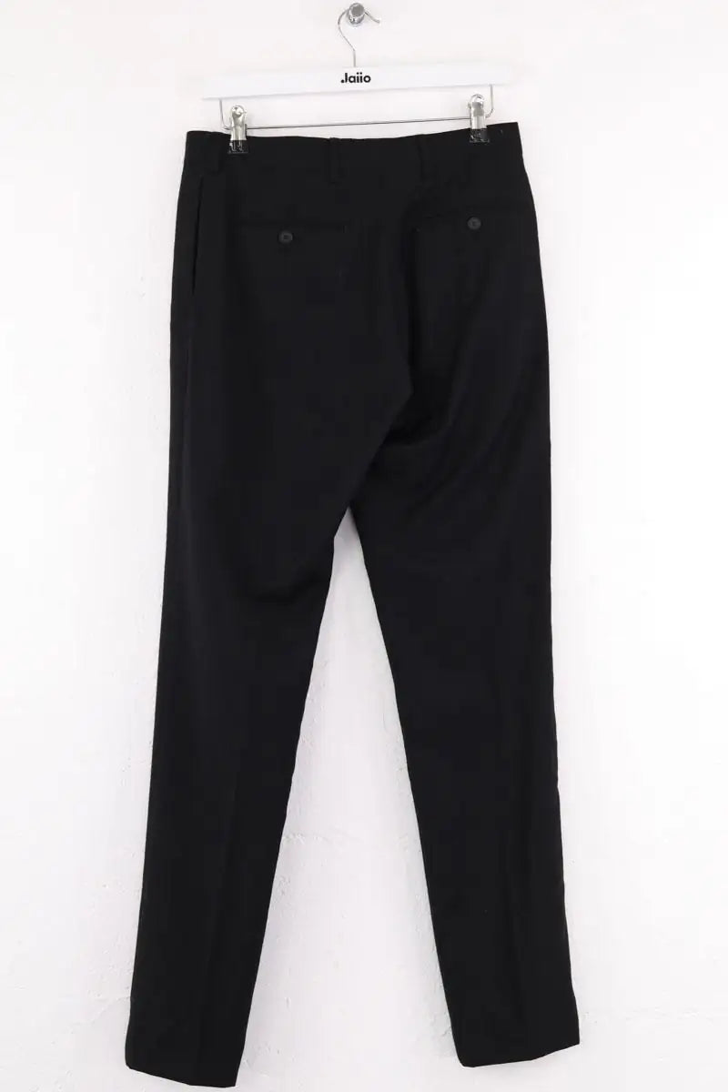 Pantalon Sandro Noir en Laine