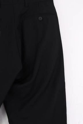 Pantalon Sandro Noir en Laine