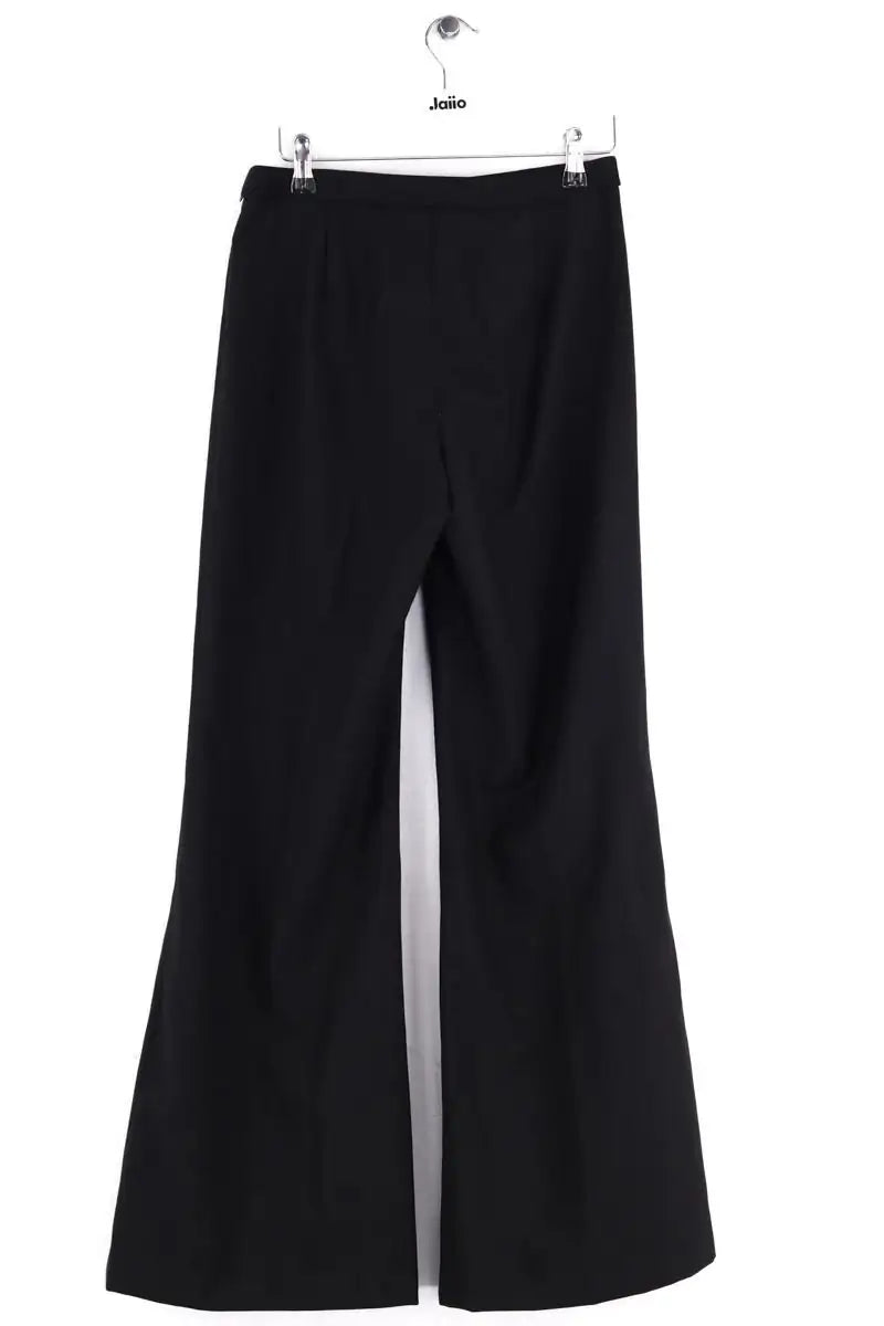 Pantalon Sandro Noir en Laine