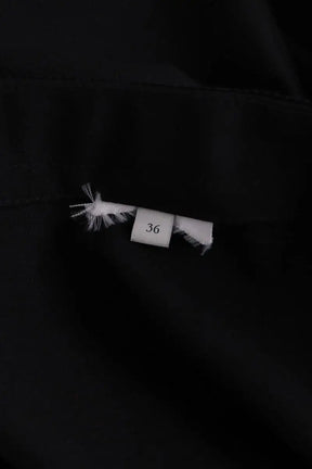 Pantalon Sandro Noir en Laine