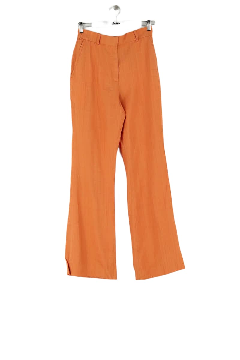 Pantalon Sandro Orange en Viscose, taille S - Seconde Main