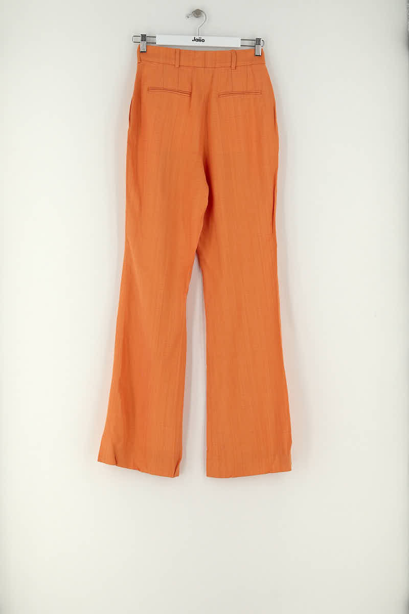 Pantalon Sandro Orange en Viscose