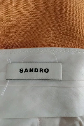 Pantalon Sandro Orange en Viscose