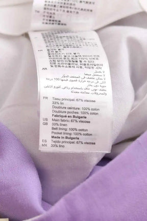 Pantalon Sandro Other Violet en Viscose