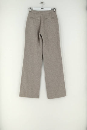 Pantalon Sézane Gris en Laine
