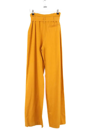 Pantalon Sézane Jaune en Synthétique