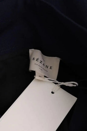 Pantalon Sézane Marine en Coton