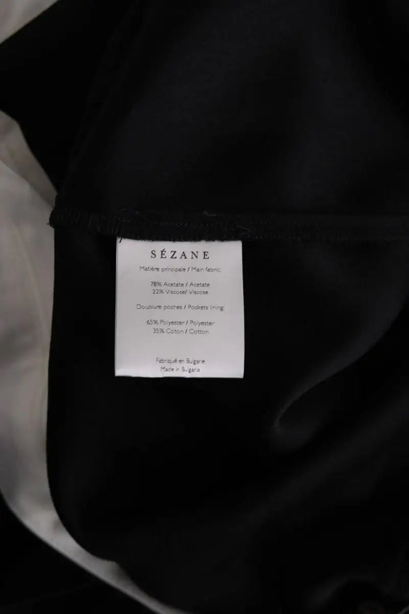 Pantalon Sézane Noir en Coton
