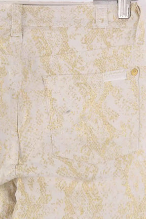 Pantalon slim 7 For All Mankind Blanc en Coton