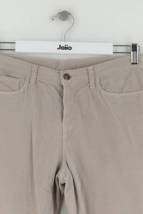 Pantalon slim Armani Beige en Coton