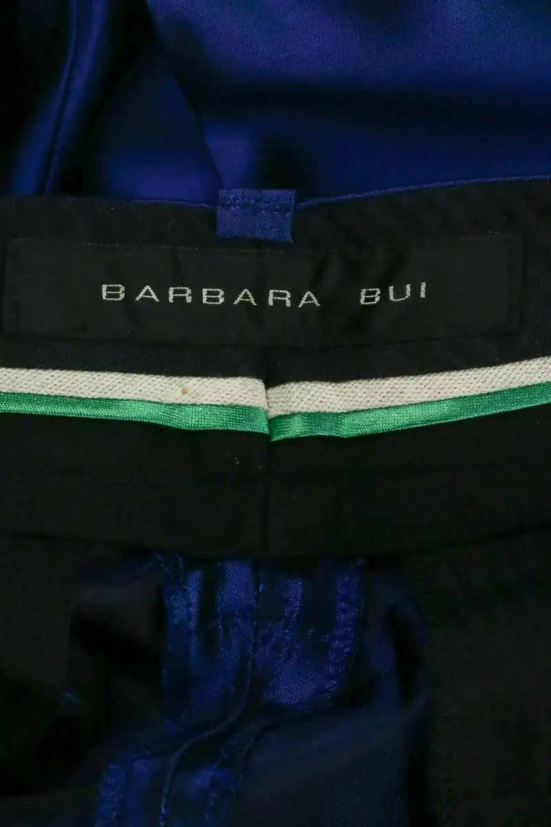 Pantalon slim Barbara Bui Bleu en Viscose