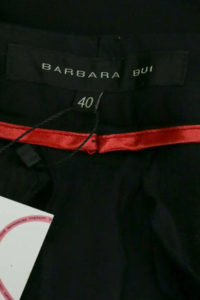 Pantalon slim Barbara Bui Noir en Laine