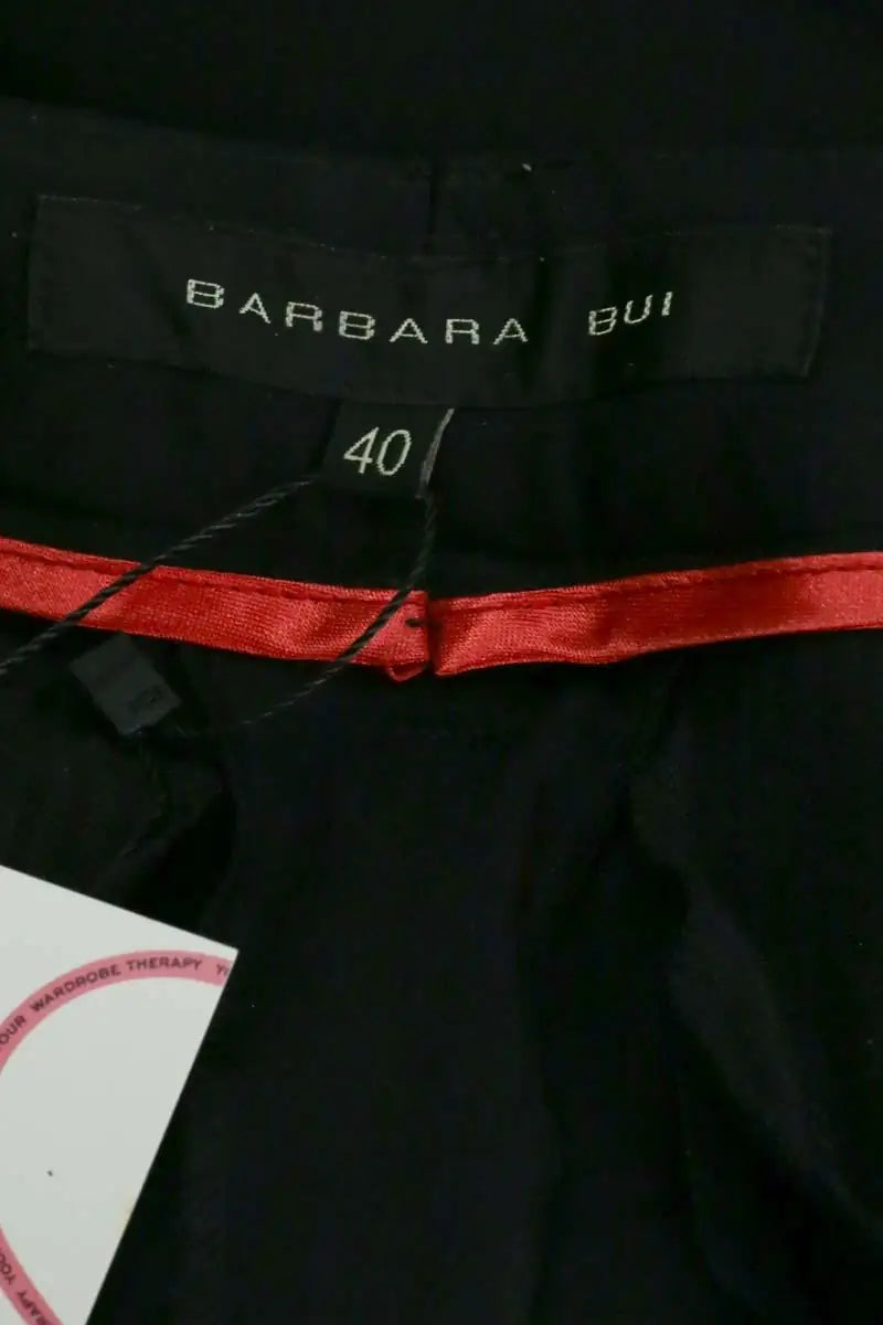 Pantalon slim Barbara Bui Noir en Laine