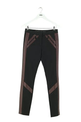 Pantalon slim Barbara Bui Noir en Synthétique, taille M - Seconde Main