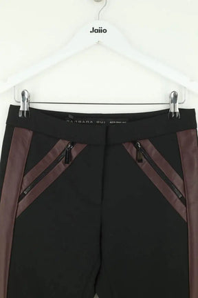 Pantalon slim Barbara Bui Noir en Synthétique