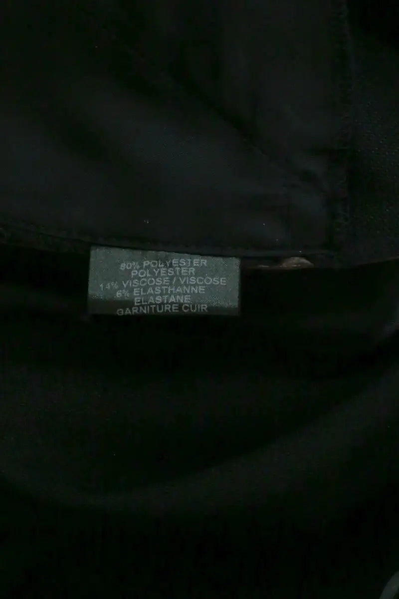 Pantalon slim Barbara Bui Noir en Synthétique
