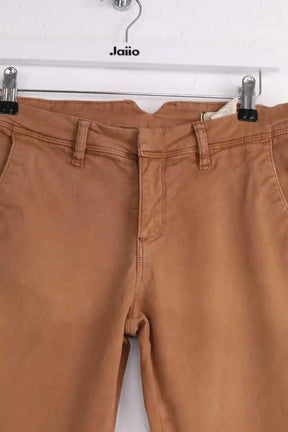 Pantalon slim Ba&Sh Camel en Coton