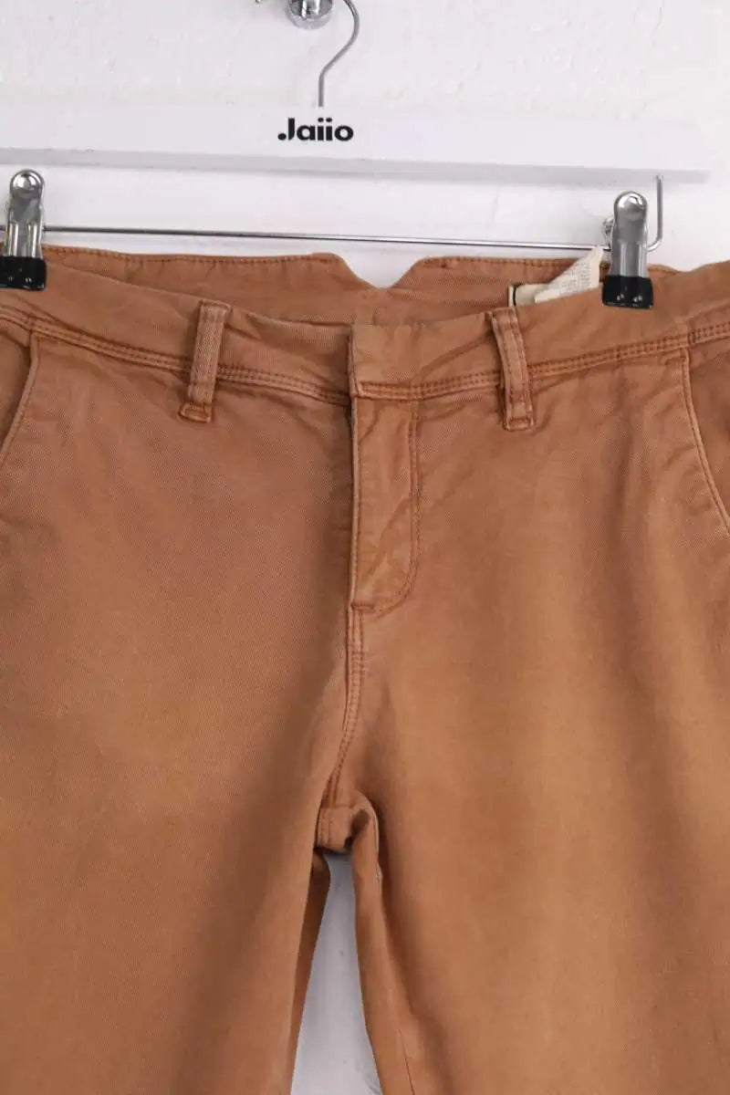 Pantalon slim Ba&Sh Camel en Coton