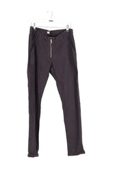 Pantalon slim Ba&Sh Noir en Lin, taille M - Seconde Main