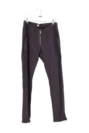 Pantalon slim Ba&Sh Noir en Lin, taille M - Seconde Main